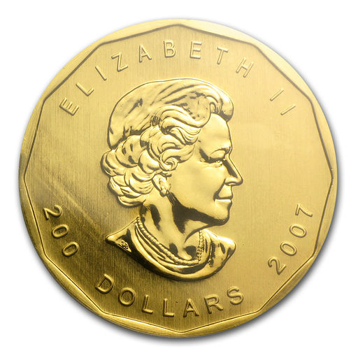 Canadian Gold Maple Leaf (1 oz)